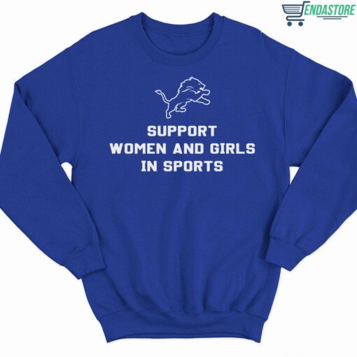 Support Women And Girls In Sports Shirt 3 royal Support Women And Girls In Sports Hoodie