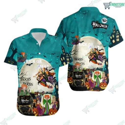 3D Horror Hocus Pocus Tropical Hawaiian Shirt 1 3D Horror Hocus Pocus Tropical Hawaiian Shirt