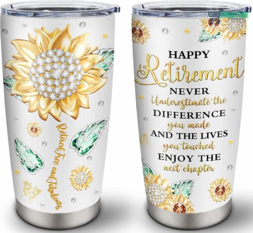 81uKazscEwL. AC SL1500 Happy Retirement Never Underestimate The Difference You Made Tumbler
