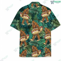 Bigfoot Hot Dog Tropical Hawaiian Shirt 2 Bigfoot Hot Dog Tropical Hawaiian Shirt