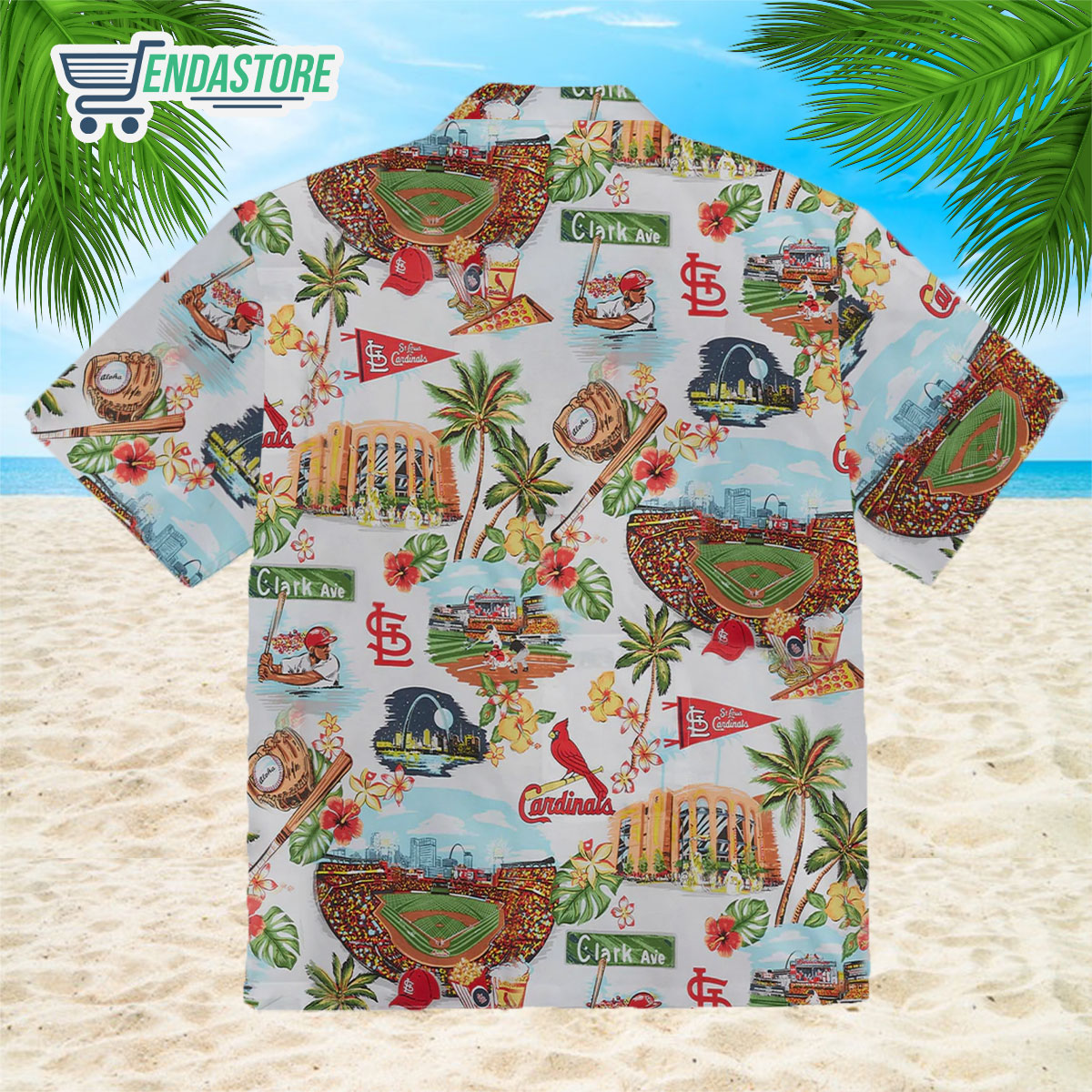 Endastore St. Louis Cardinals Hawaiian Shirt