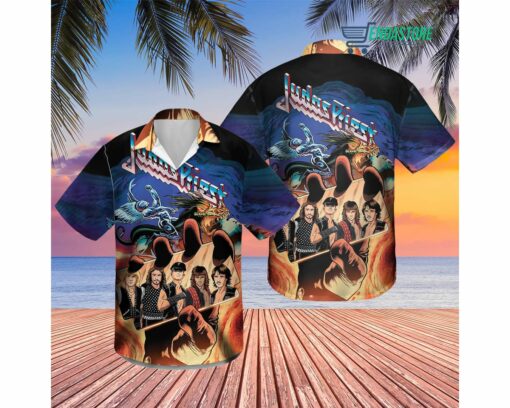 Judas Priest Hawaiian Shirt 1 Judas Priest Hawaiian Shirt