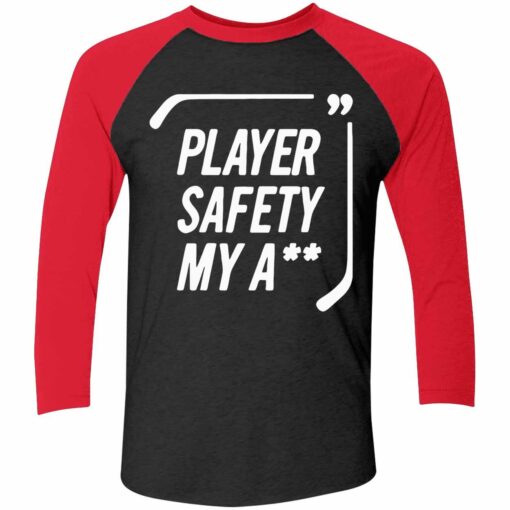 Player Safety My A Shirt 9 red2 Player Safety My A** Shirt