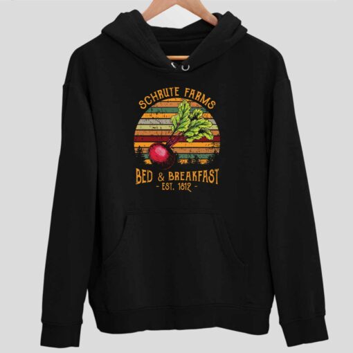 Schrute Farms Bed And Breakfast Est 1812 Vintage Shirt 2 1 Schrute Farms Bed And Breakfast Est 1812 Vintage Sweatshirt