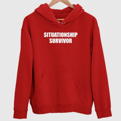 Situationship Survivor Shirt 2 red Situationship Survivor Sweatshirt