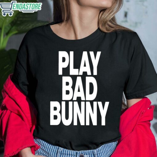 eNDAS play bad bunny 6 1 Play Bad Bunny Sweatshirt