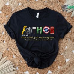 il 1140xN4729333025 lmqh Fathor Like A Dad Just Way Mightier Shirt