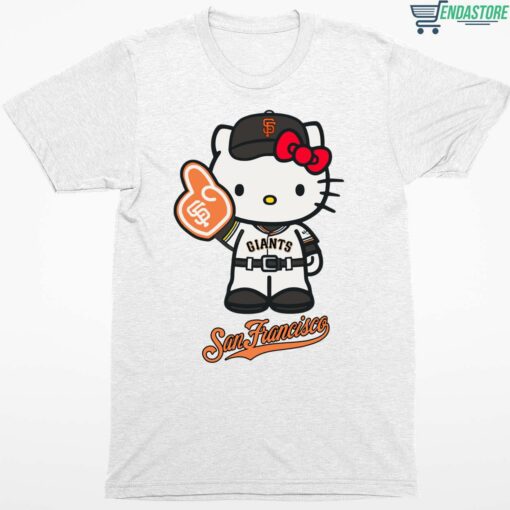 Hello Kitty Giants San Francisco Shirt - Shibtee Clothing