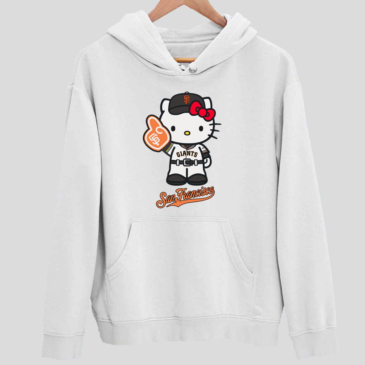 San Francisco Giants 2023 Hello Kitty Shirt sz X-Large 7/8 SGA