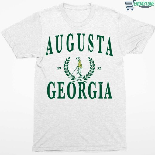 Augusta Georgia Est 1932 Golf Club Shirt 1 white Augusta Georgia Est 1932 Golf Club Shirt