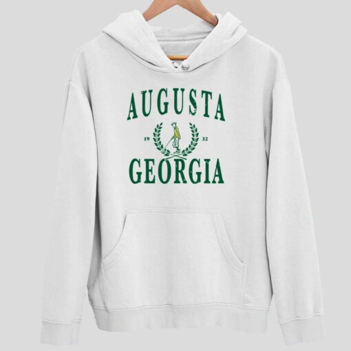 Augusta Georgia Est 1932 Golf Club Shirt 2 white Augusta Georgia Est 1932 Golf Club Shirt