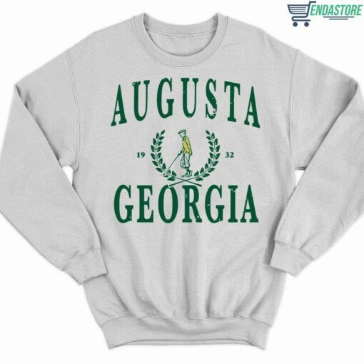 Augusta Georgia Est 1932 Golf Club Shirt 3 white Augusta Georgia Est 1932 Golf Club Shirt