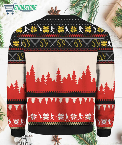 Burgerprint Endas lele All I Want For Christmas Is More Time For Softball Ugly Christmas Sweater 2 All I Want For Christmas Is More Time For Softball Ugly Christmas Sweater