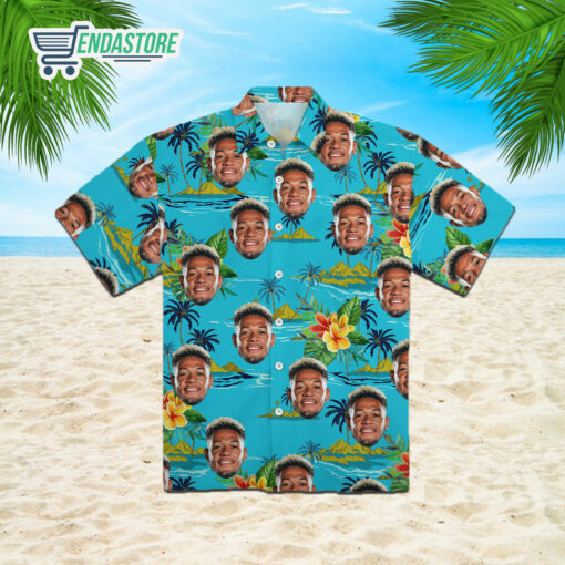 Burgerprint Endas lele Joelinton Newcastle United Hawaiian Shirt 1 Joelinton Newcastle United Hawaiian Shirt