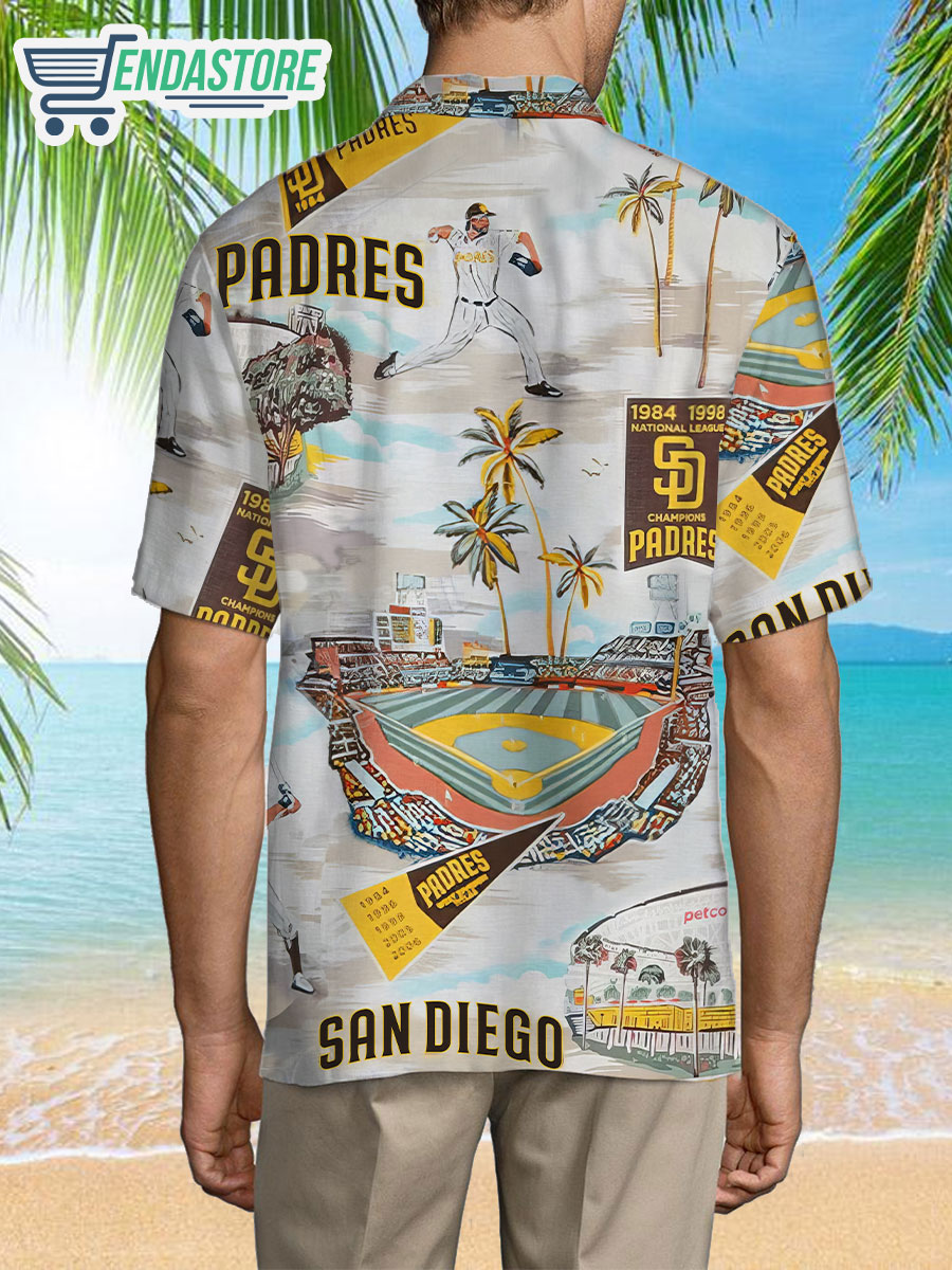 San Diego Padres Hawaiian Shirt