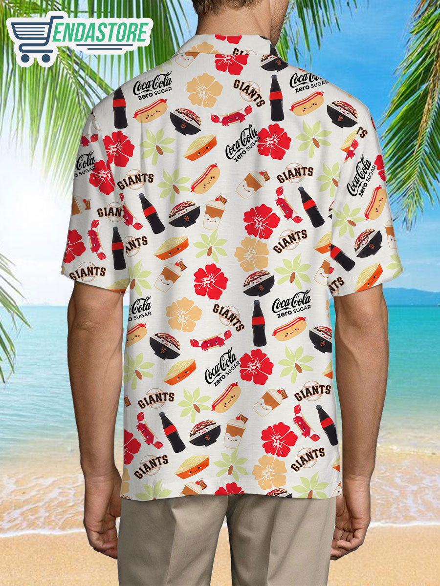Endastore San Francisco Giants Coca Cola Aloha Foodie Shirt