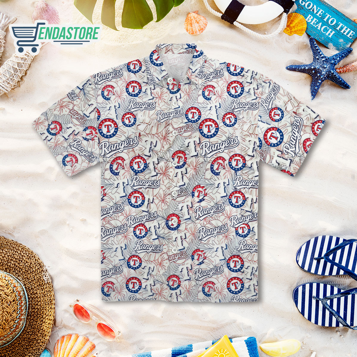 Endastore Texas Rangers Hawaiian Shirt Giveaway 2023