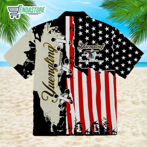 Burgerprint Endas lele Yuengling America Flag Hawaiian Shirt 2 Yuengling America Flag Hawaiian Shirt