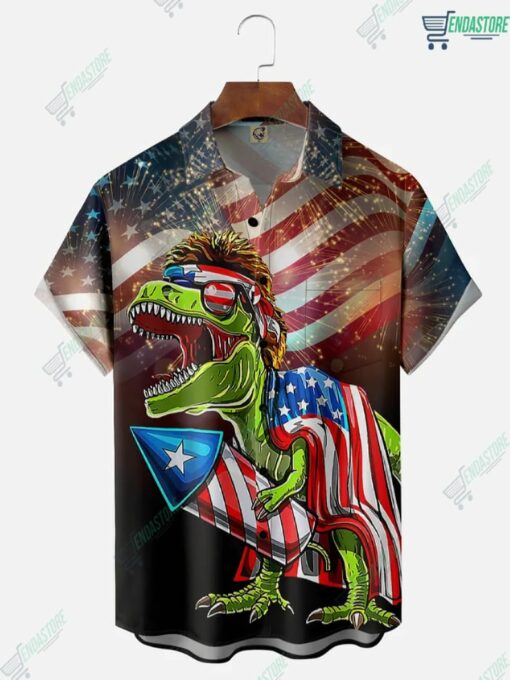 Indepndence Day Flag Dinosaur 4th Of July Shirt 2 Indepndence Day Flag Dinosaur 4th Of July Shirt