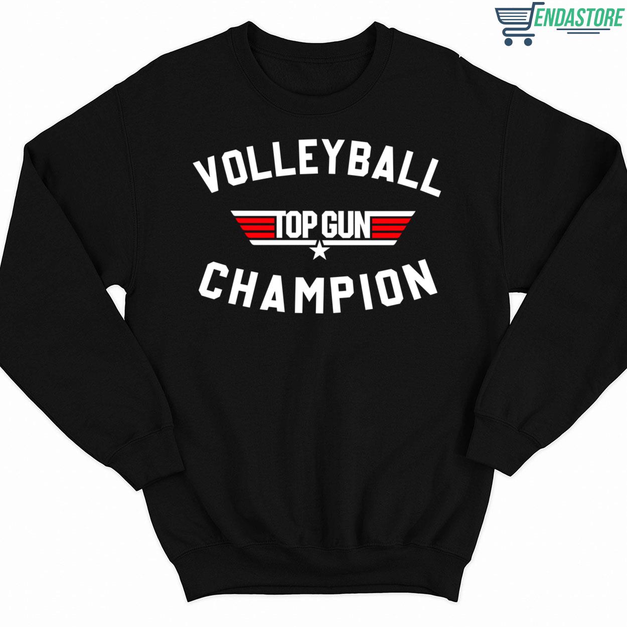 Volleyball Top Gun Champion Hoodie - Endastore.com