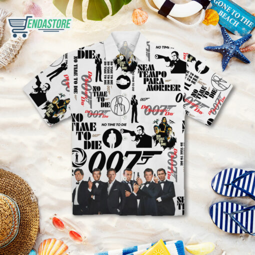 Burgerprint Endas James Bond 007 Music Hawaiian Shirt 3 James Bond 007 Music Hawaiian Shirt