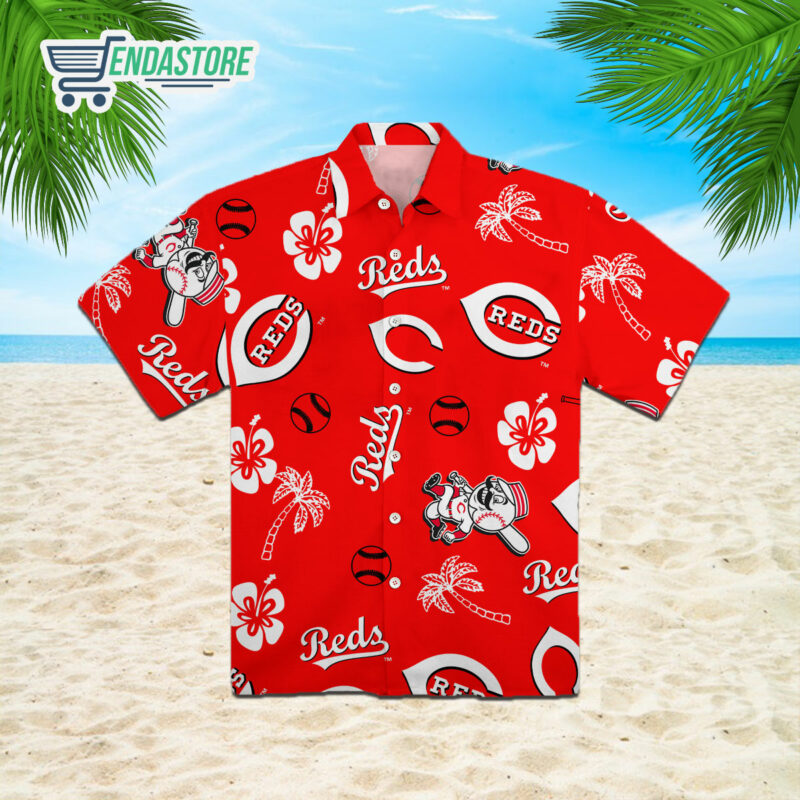 Cincinnati Reds Hawaiian Shirt Giveaway 2023 - Endastore.com