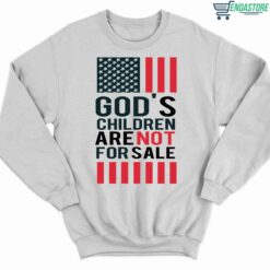 Gods Children Are Not For Sale Shirt 3 white Home 2