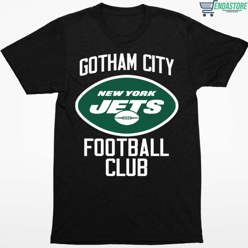Endastore Gotham City New York Jets Football Club T-Shirt