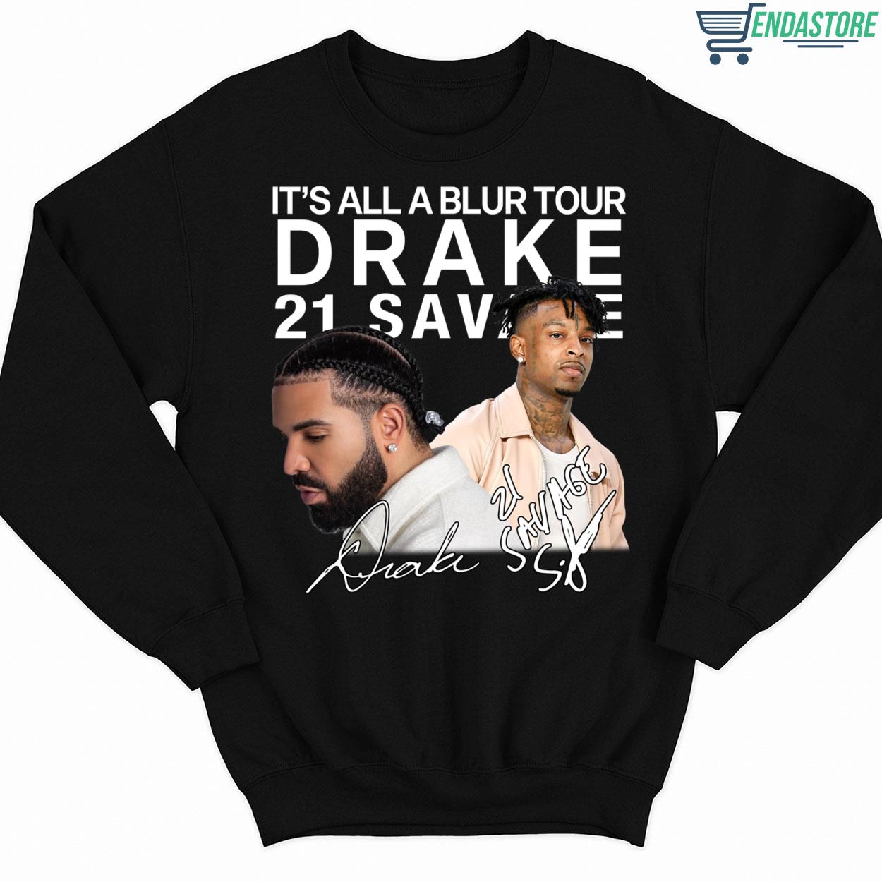 Drake And 21 Savage Its All A Blur Tour Hoodie - Trendingnowe