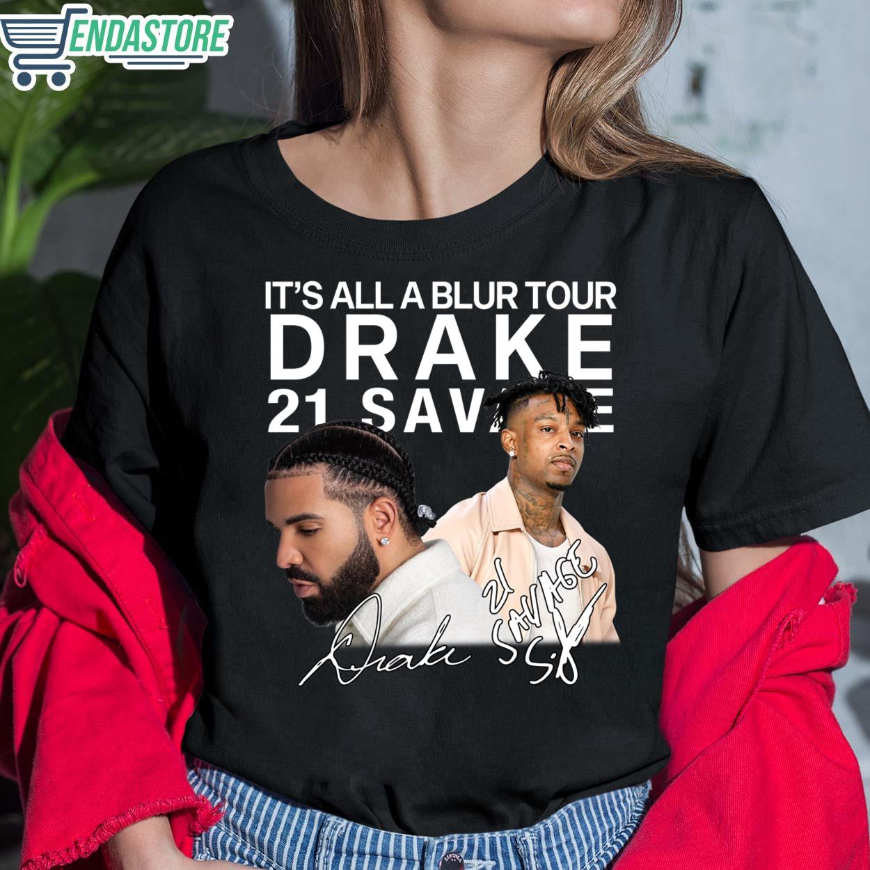 21 Savage x Drake “It's All A Blur” Hoodie – Hub City Soles