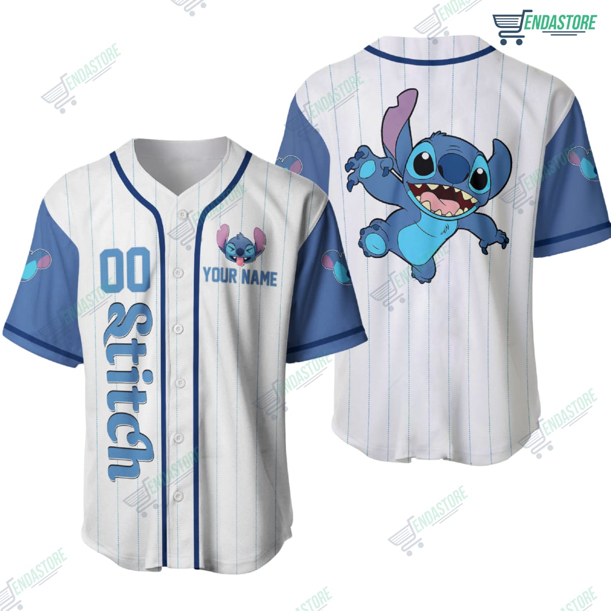 Stitch Chicago Cubs Baseball Jersey -  Worldwide Shipping