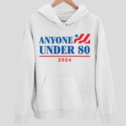 Anyone Under 80 2024 T Shirt 2 white Anyone Under 80 2024 T-Shirt