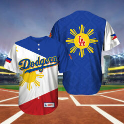 Mexican Heritage Night Dodger Jersey Shirt Giveaway 2023 - Nouvette