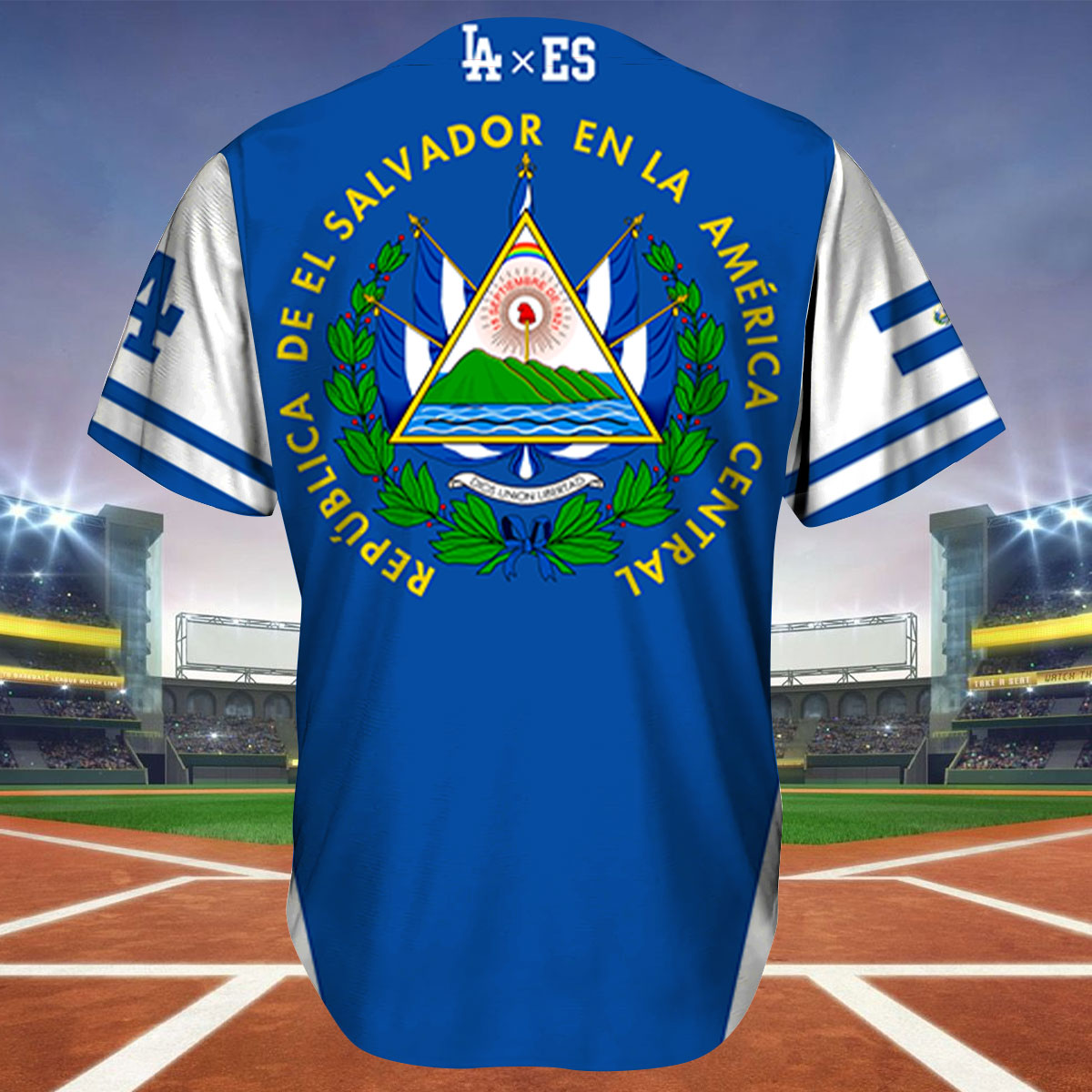 Eletees 2023 Salvadoran Heritage Night Dodgers Jersey Giveaway