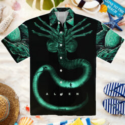 Burgerprint Endas lele Alien Hawaiian Shirt 4 Alien Hawaiian T-Shirt