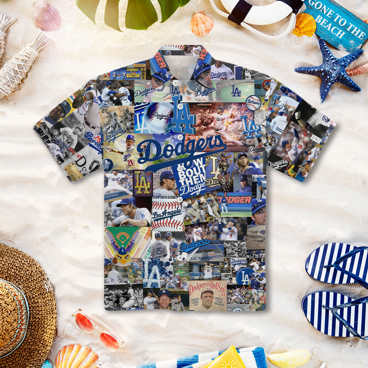 Endastore Dodgers 3D Hawaiian Shirt