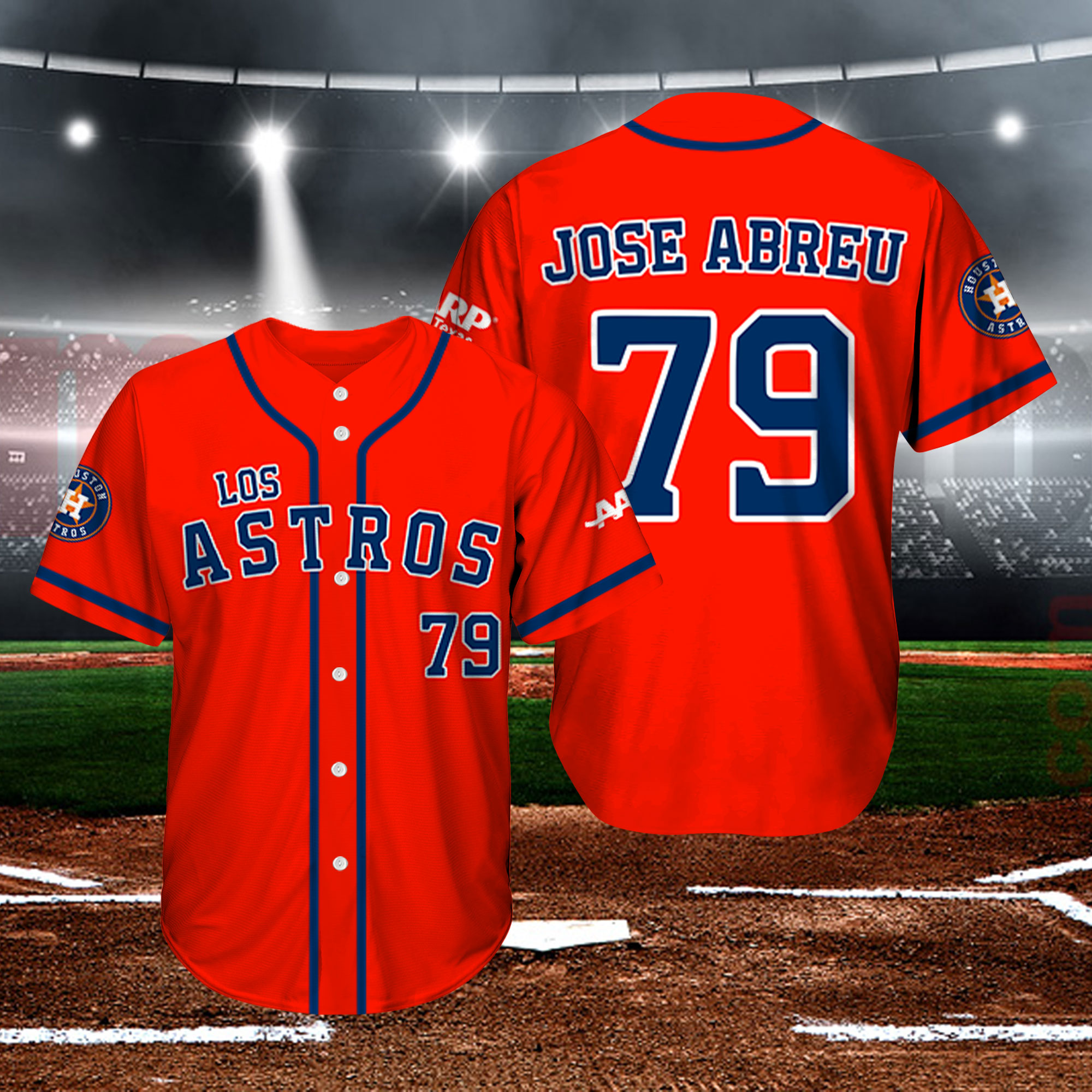 houston astros red jersey