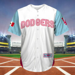 Dodgers Adult 2022 Mexican Heritage Day Jersey Gray Aztec Calendar