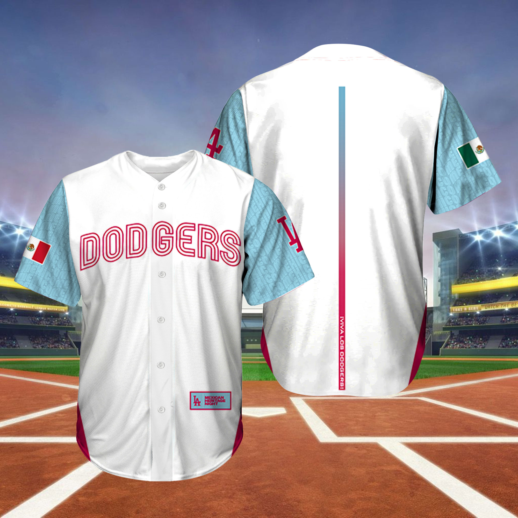 dodger game mexico jersey