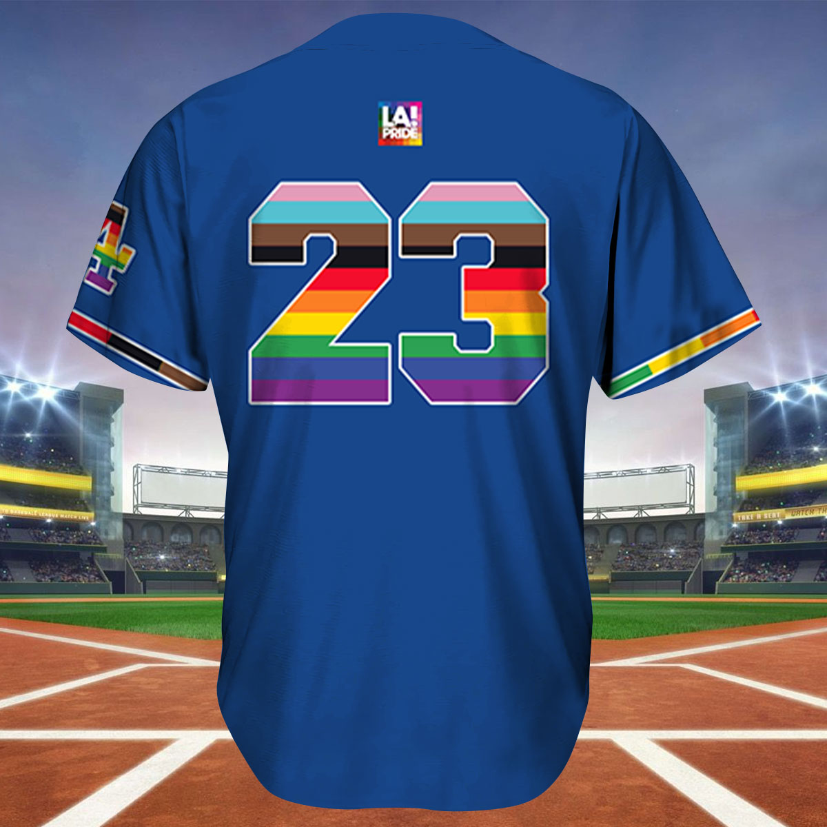 Endastore Dodgers Lgbtq Pride 2023 Baseball Jersey