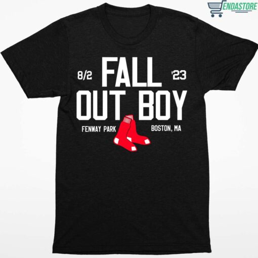 Fall Out Boy Fenway Park Boston Ma 8 2 23 Shirt 1 1 Fall Out Boy Fenway Park Boston Ma 8 2 23 Shirt