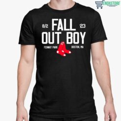 Fall Out Boy Fenway Park Boston Ma 8 2 23 Shirt 5 1 Fall Out Boy Fenway Park Boston Ma 8 2 23 Shirt