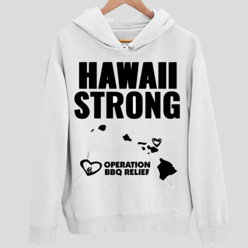 Hawaii Strong Operation BBQ Relief Shirt 2 white Hawaii Strong Operation BBQ Relief Shirt