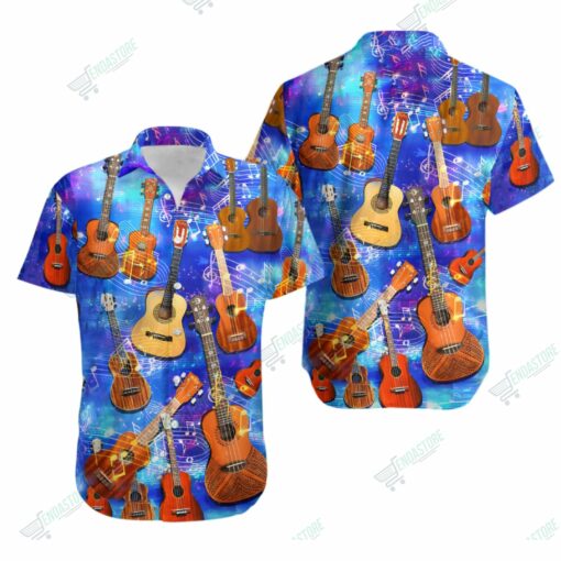 Instrumental Music Lover Musician Playing Hawaiian T Shirt 1 Instrumental Music Lover Musician Playing Hawaiian T-Shirt