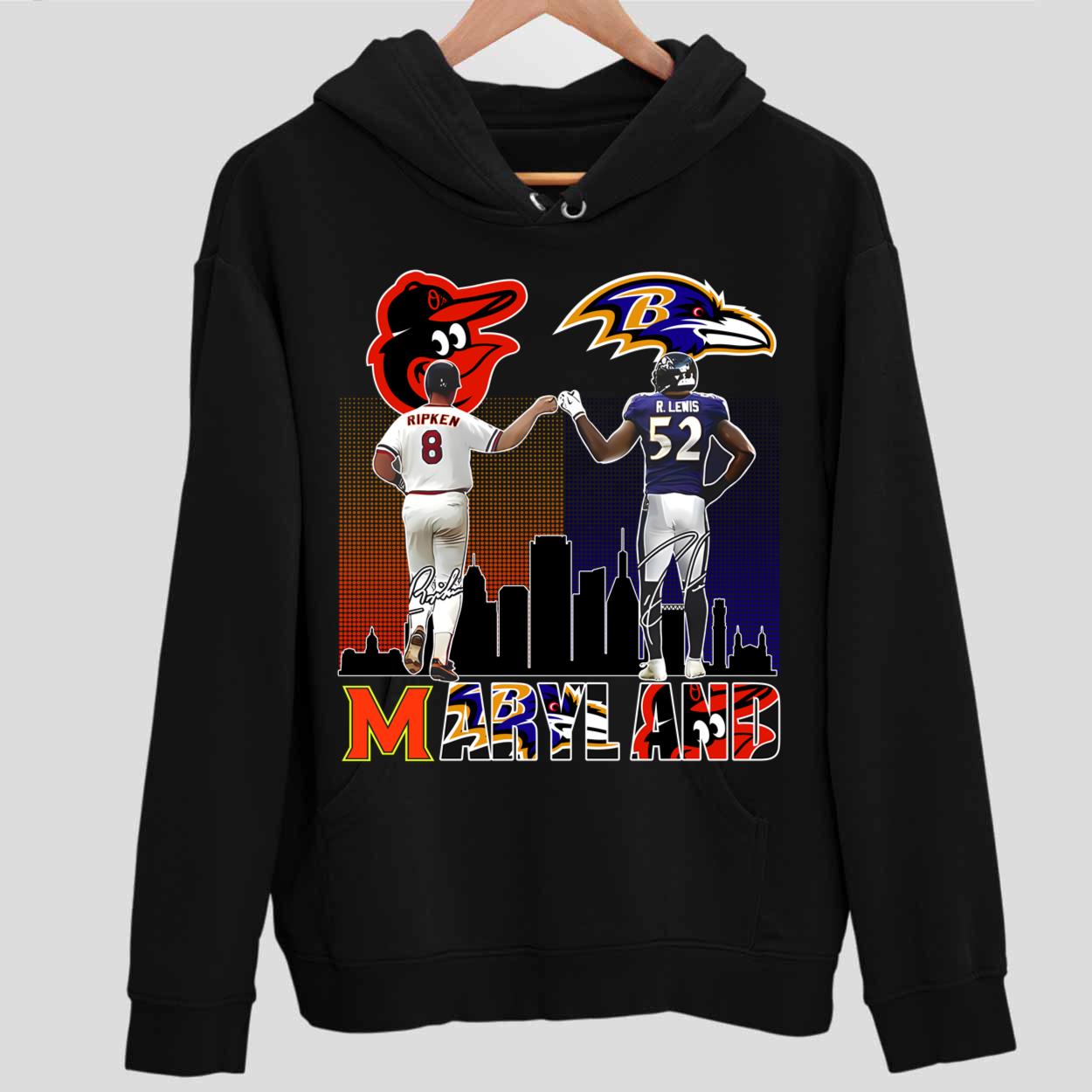 Best maryland Sports Randy White Ray Lewis and Cal Ripken Signatures Shirt,  hoodie, sweater, long sleeve and tank top