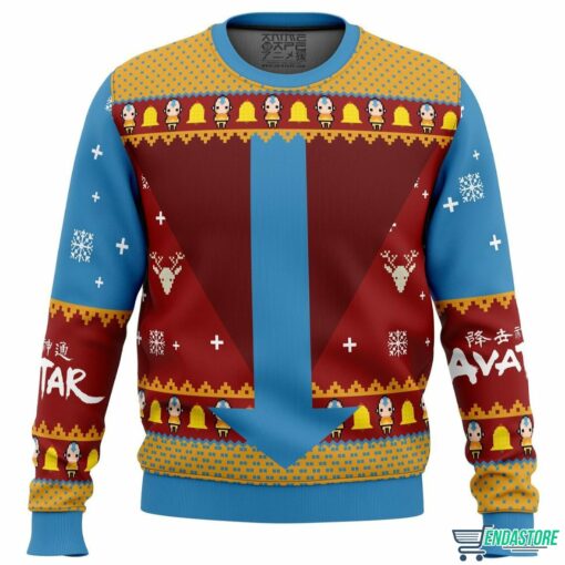 Airbenders Air Nomads Avatar Ugly Christmas Sweater 1 Airbenders Air Nomads Avatar Ugly Christmas Sweater