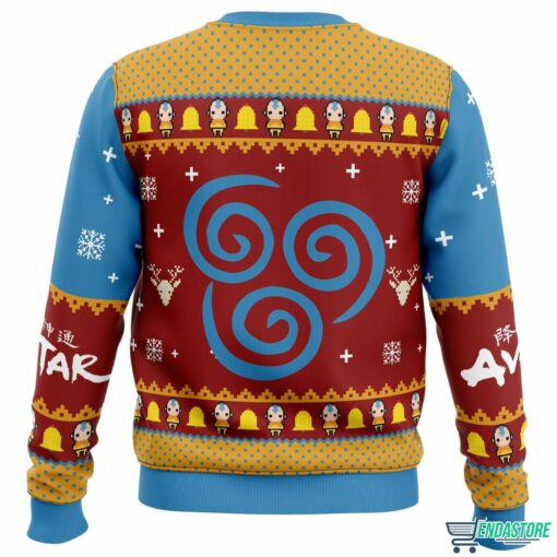 Airbenders Air Nomads Avatar Ugly Christmas Sweater 2 Airbenders Air Nomads Avatar Ugly Christmas Sweater