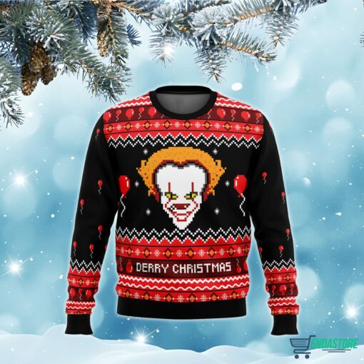Derry Christmas IT Ugly Sweater 1 1 Derry Christmas IT Ugly Sweater
