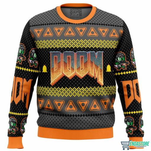 Doom Ugly Christmas Sweater 1 Doom Ugly Christmas Sweater