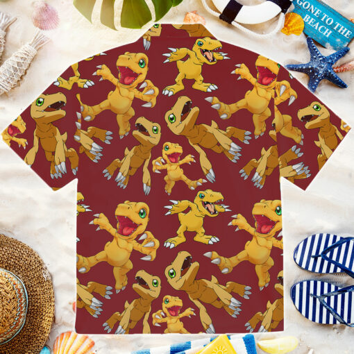 ENDAS LELE Agumon Hawaiian Shirt Mk1 Agumon Hawaiian Shirt